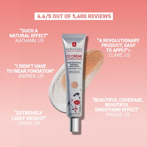 CC CREAM HIGH DEFINITION RADIANCE FACE CREAM SPF 25
